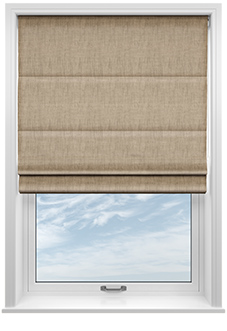 Rhea, Ochre - Roman Blind